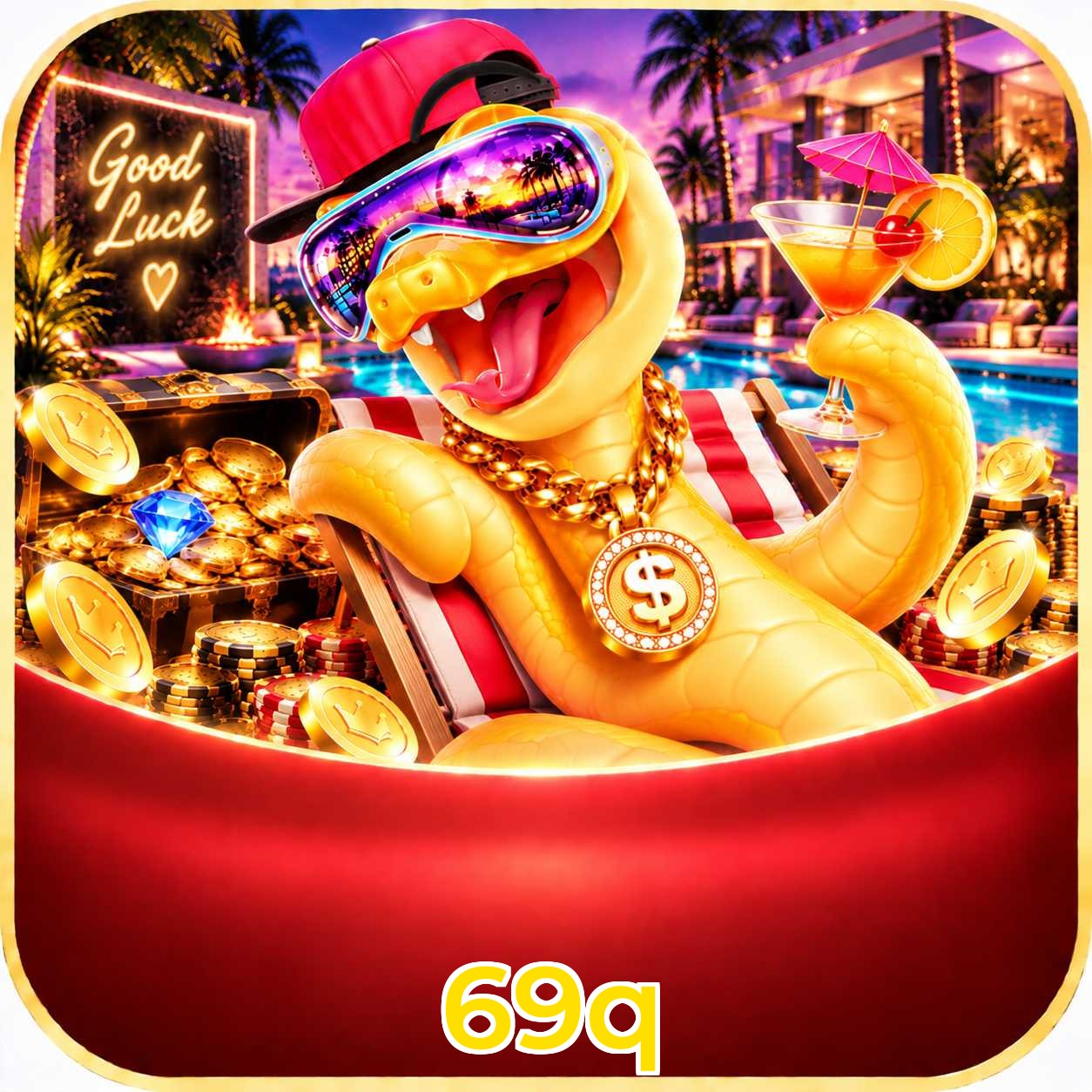 App 69q com catálogo premium, PIX e suporte 24/7